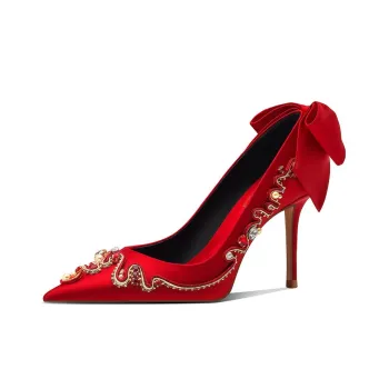 ROSE CASTLE High Heels Women's Red