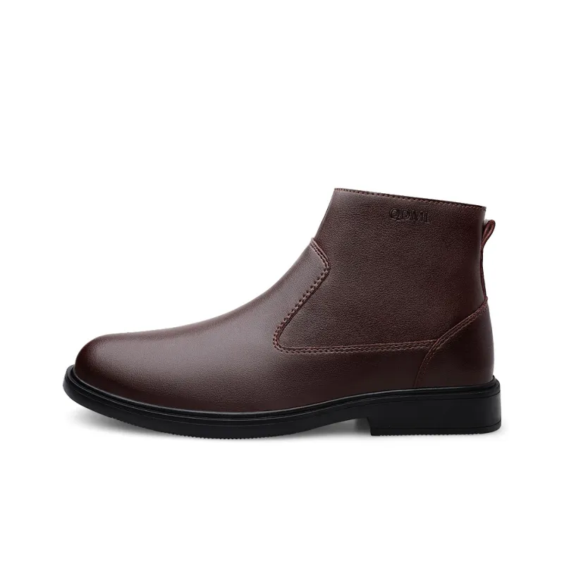 Qiandongmeili Ankle Boots Men's-15