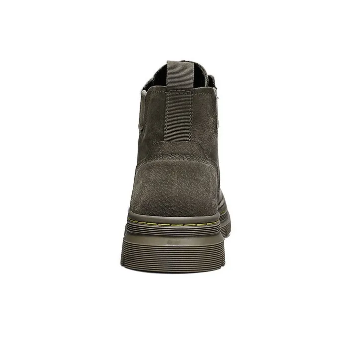 LINGPAO Martin Boots Men Khaki/Brown-8