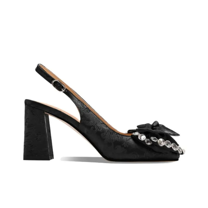 Princess & Isabel Chunky Heel High Heels Women's-5