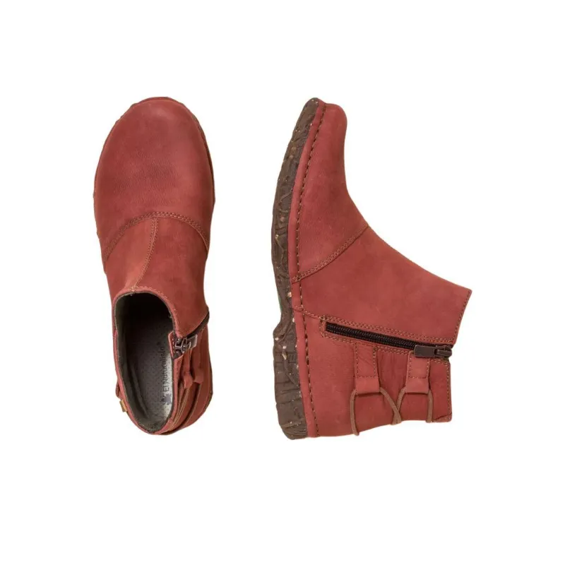 El Naturalista ANGKOR Ankle Boots 2cm Women's Red-2