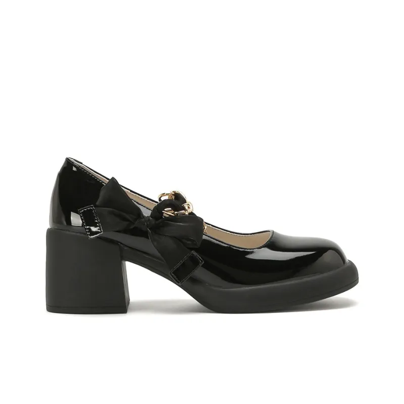 KATHRYN WILSON Block Heel High Heels 6cm Women's-7