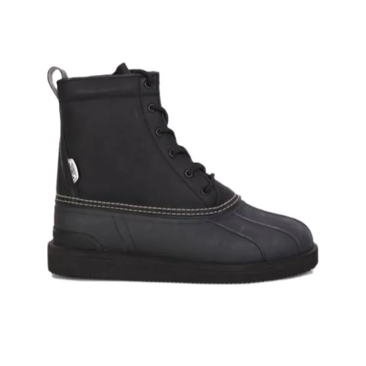 Suicoke Ankle Boots Low Heel Men's Black-1