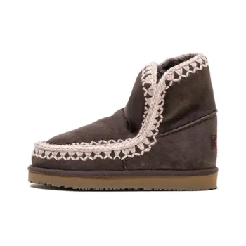 K.D.KENAZ Warm Coverage Short Mid Calf Snow Boots Women's Coffee