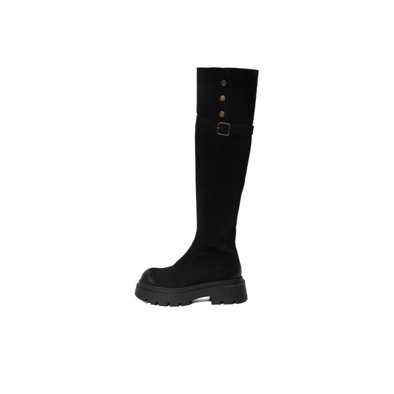 PT'SON Knee high Boots Women's-5
