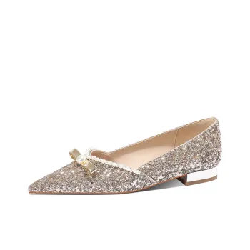 MEIAI Slim Heel High Heels Women's Rose Gold