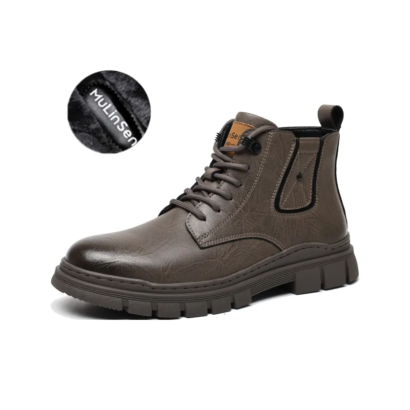 Mulinsen Martin Boot Ankle Boots Men's Black-21