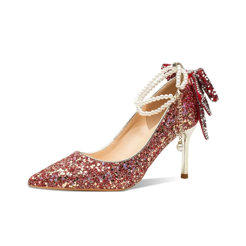 KATHRYN WILSON Slim Heel High Heels 8cm Women's-11