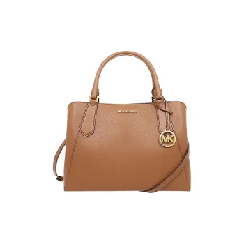 MICHAEL KORS Leather Tote Bag, Shopping Bag, Shoulder Bag, Crossbody Bag, Handbag Large Size Women's Leather Brown