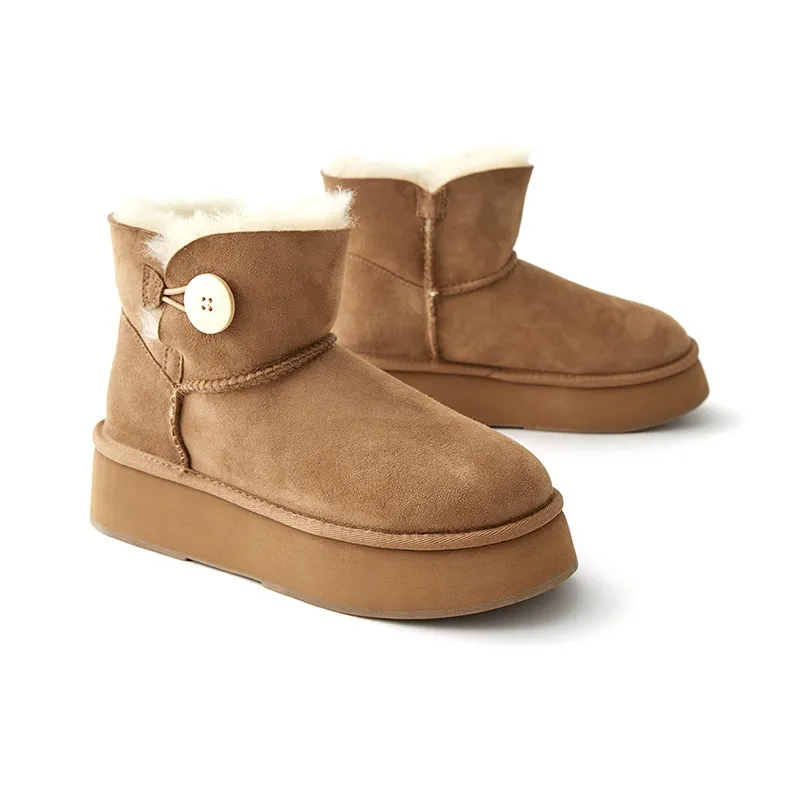 Marie Claire Warm Short Snow Boots Women's-1