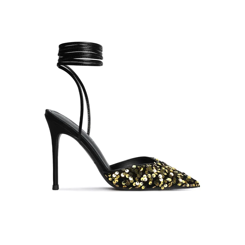 CASNSKU Irresistible Charm Slim Heel High Heels 10cm Women's-11