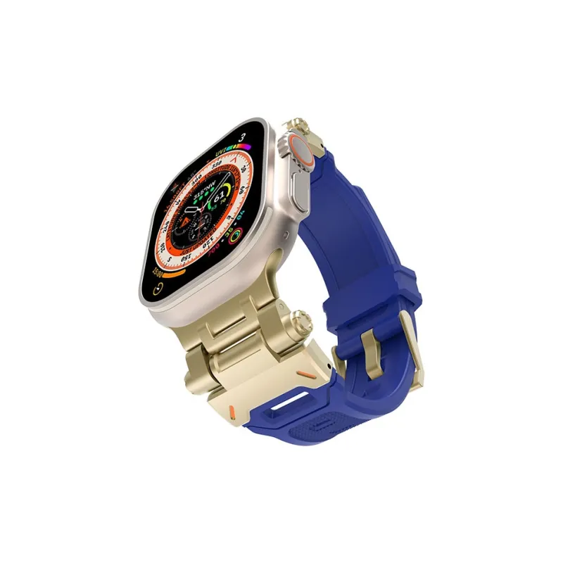 ZHENGGUANG Watch Band Apple Compatibility 41mm Silicone Material-27
