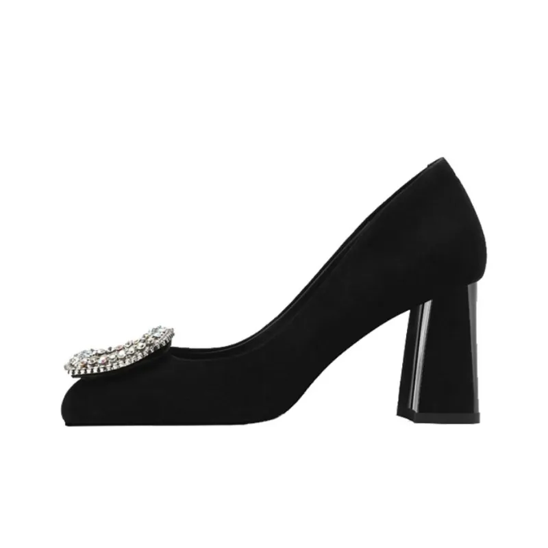 Princess & Isabel Chunky Heel High Heels 7.5cm Women's-1
