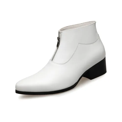 LUOMAIKE Ankle Arancione Men White/Black