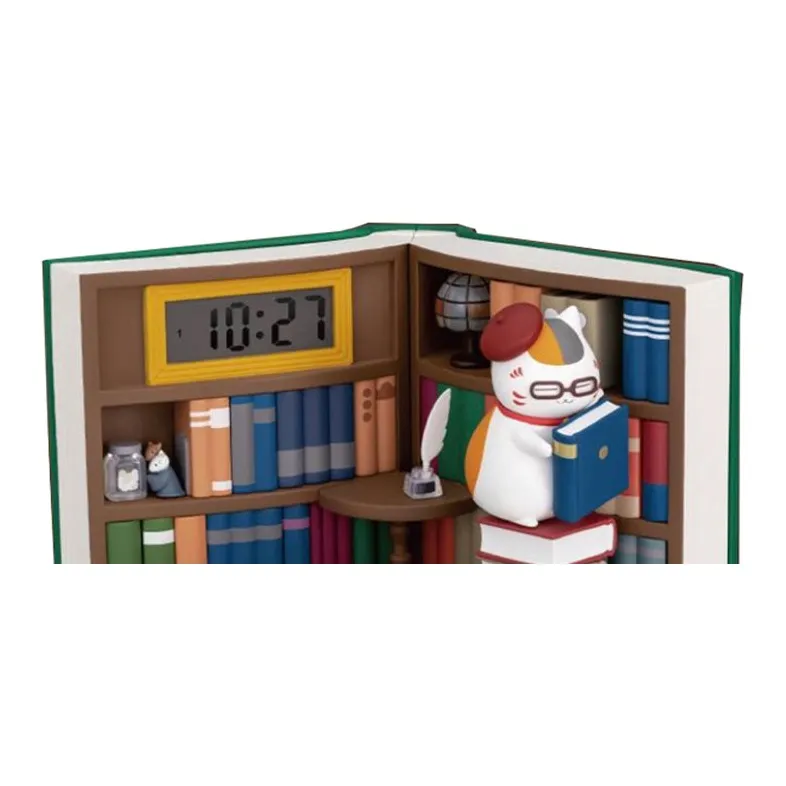 BANPRESTO Natsume's Book Of Friends Nyanko Sensei And Reading Time Chibi Figures-3