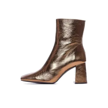 ANGEL ALARCON Ankle Boots 7cm Women's Gold