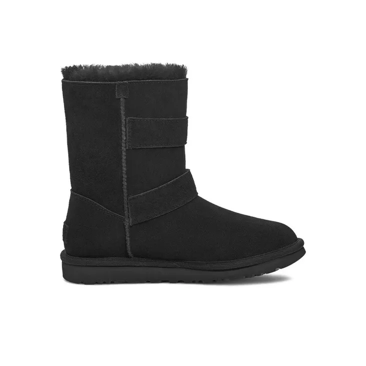 UGG Bailey Graphic Logo Strap Boot 'Black' Women's-1