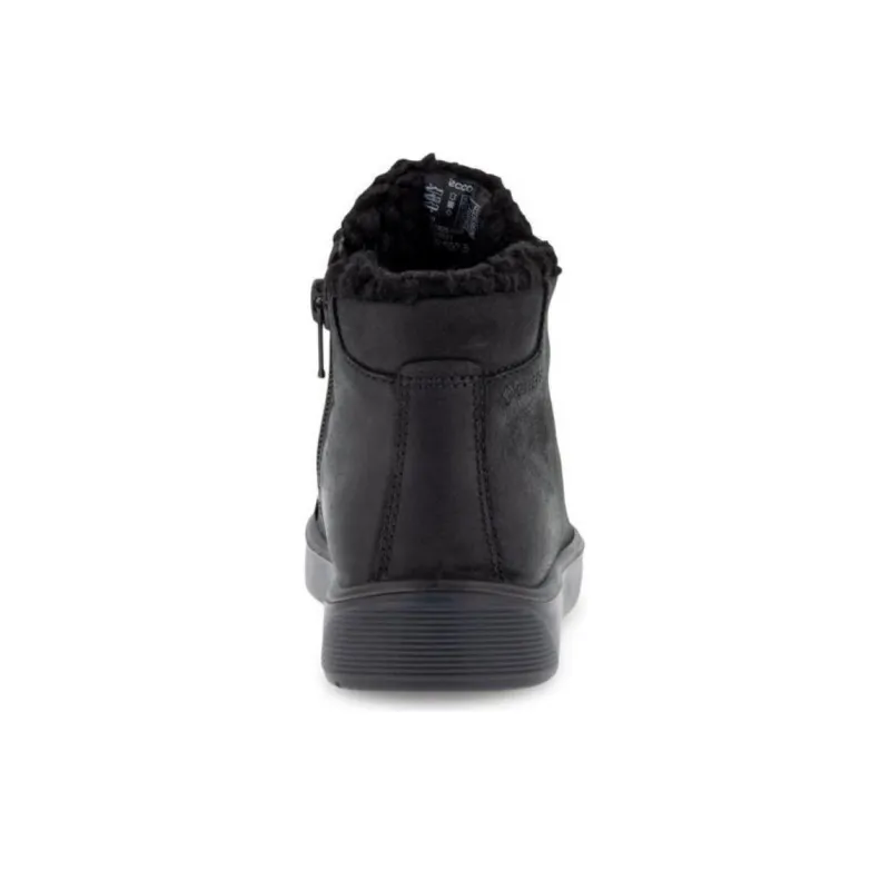 Ecco Street Tray Ankle Boots Women's Black-3