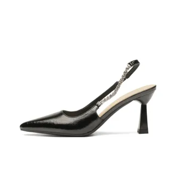 Ainer-cat Slim Heel High Heels 7cm Women's Silver