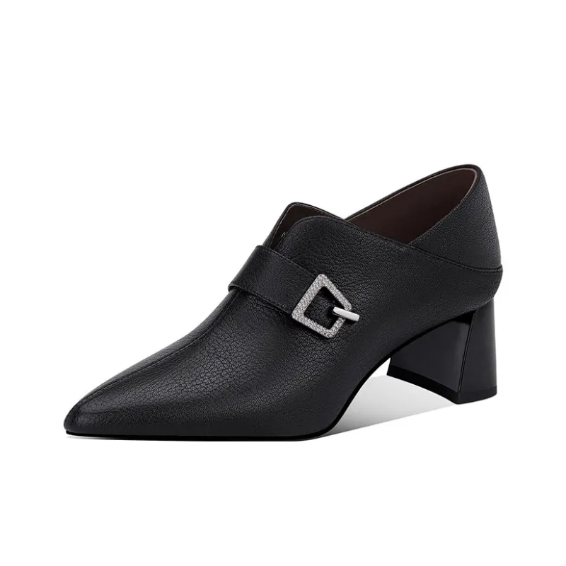 JESSICA SOPHIA Chunky Heel High Heels 5.5cm Women's-0