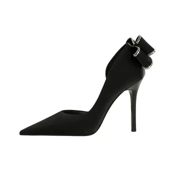 QITUMAUL Slim Heel High Heels 10.5cm Women's