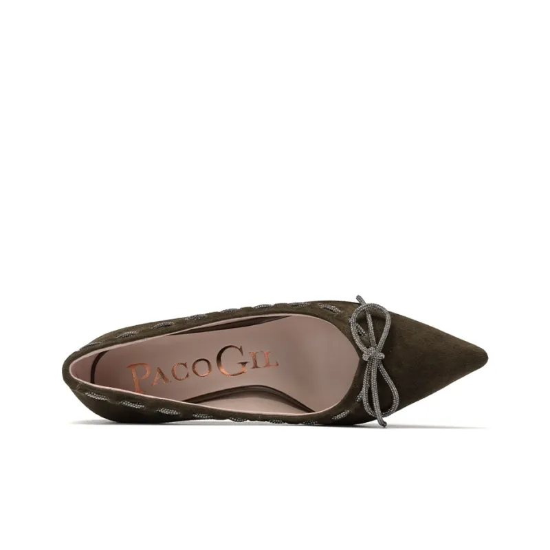 PACO GIL High Heels Women's Coffee-4