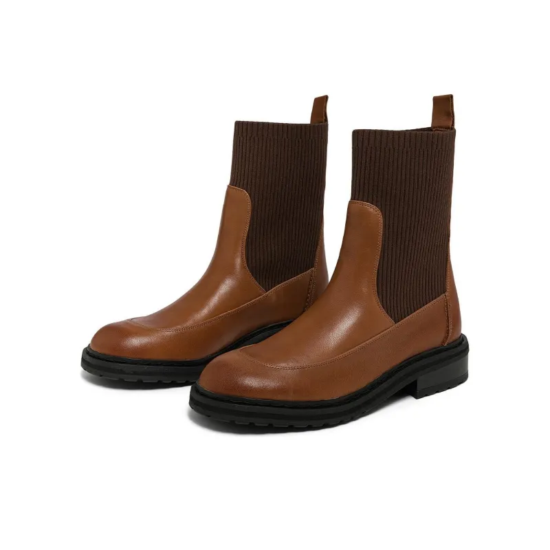 Clarks Ankle Boots Women's Brown-2