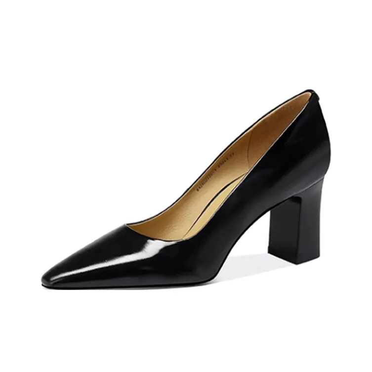 JESSICA SOPHIA Chunky Heel High Heels 6.5cm Women's-5