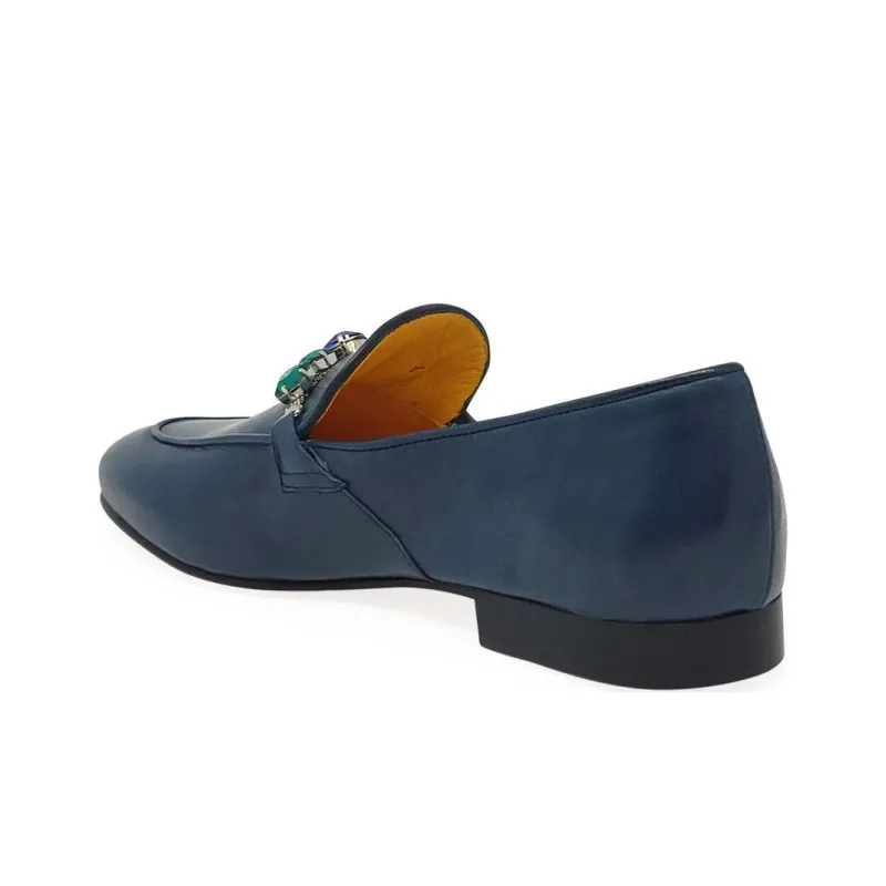 MADISON MAISON Loafers 1.3cm Women's Blue-2