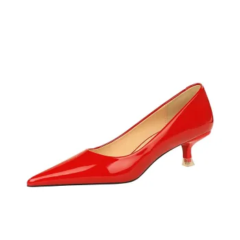 BIGTREE Slim Heel High Heels 4.5cm Women's