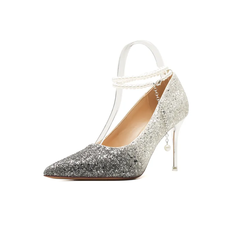 YAFEI XUANYU Slim Heel High Heels Women's-0