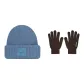 Blue Cap+Coffee Glove