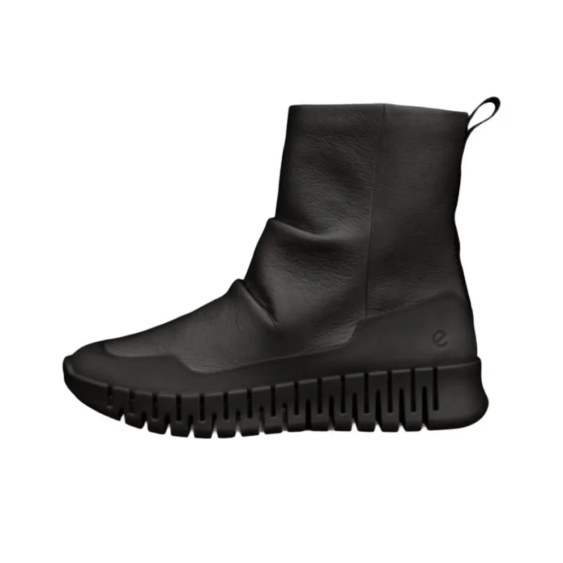 Ecco GRUUV Ankle Boots Women's Black-0