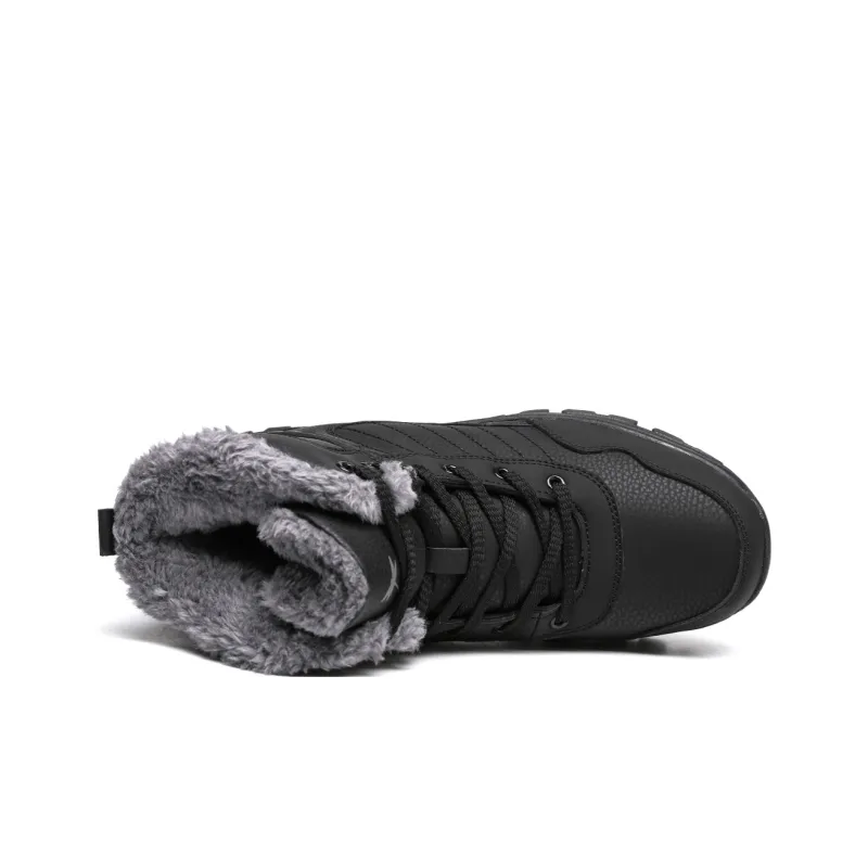 RED DRAGONFLY Snow Boots Men Black-3