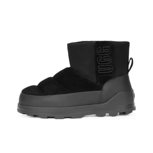 UGG Thermal Abrasion Resistant Short Snow Boots Women's Black