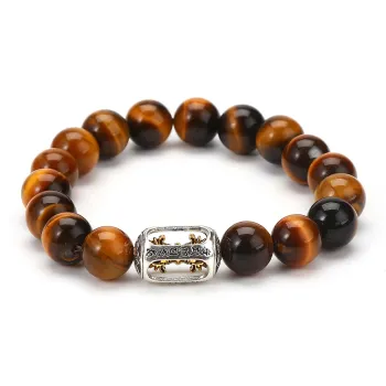 Tanner Tiger's Eye Stone Bracelets Unisex