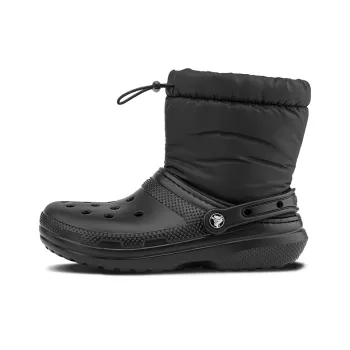 Crocs Classic Lined Neo Puff Boots 'Black'