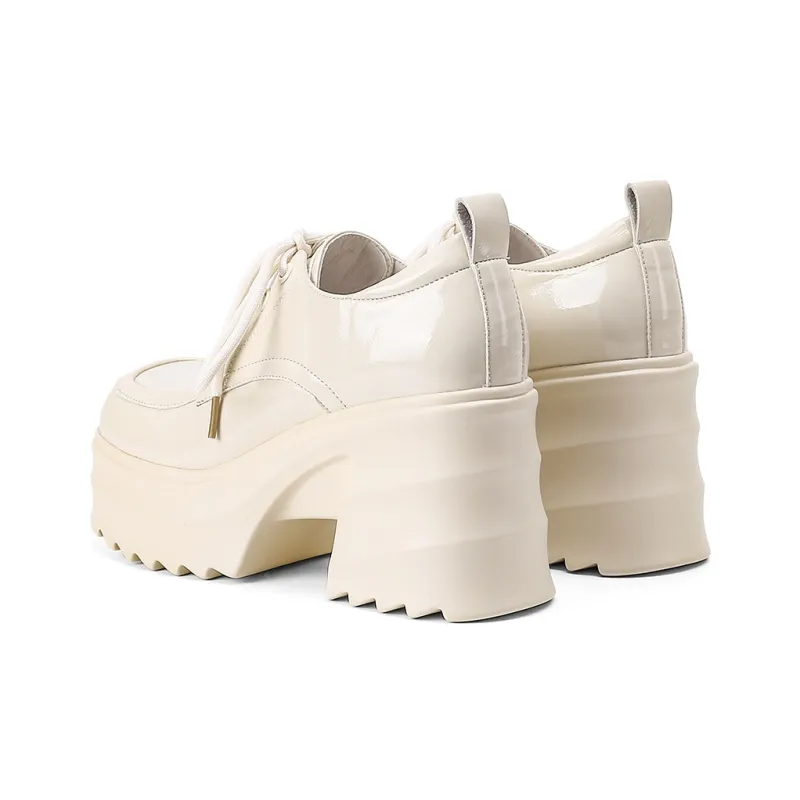 VEDULLAR Chunky Heel High Heels 9.5cm Women's-2
