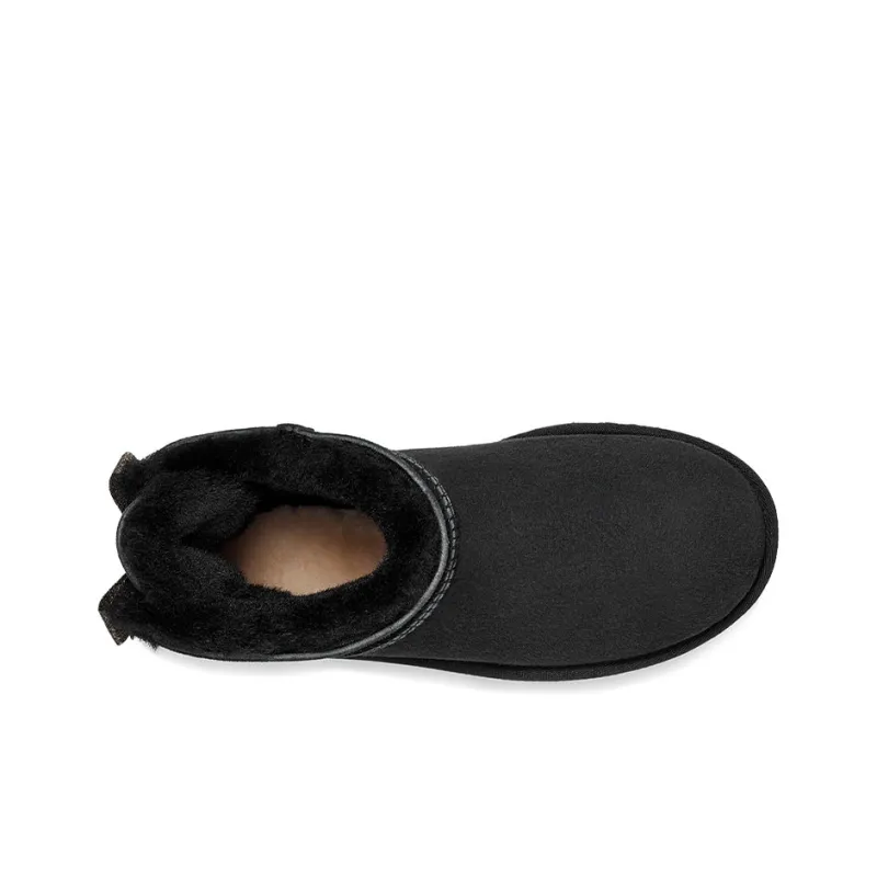 UGG Mini Bailey Bow Black Women's-4
