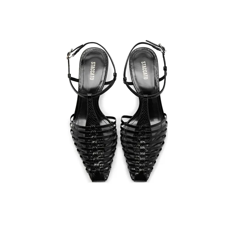 Staccato Fishbone High Heels Slim Heel High Heels 6cm Women's-7