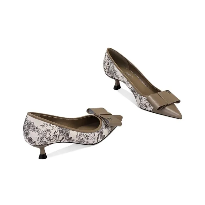 JESSICA SOPHIA Slim Heel High Heels 4cm Women's-3