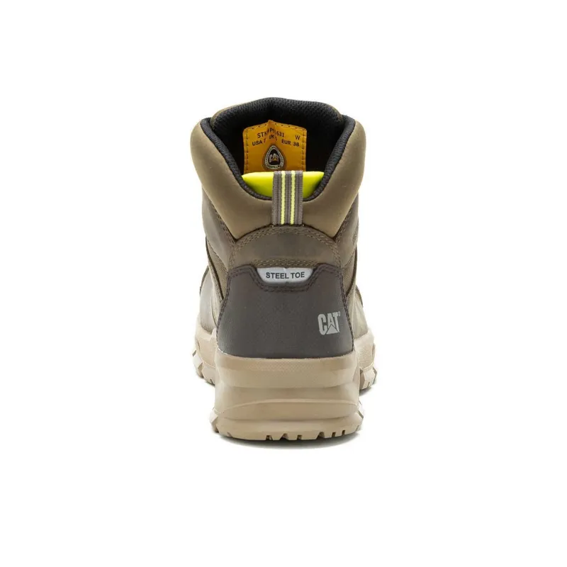 CAT Accomplice Ankle Boots Women's Army Green-5