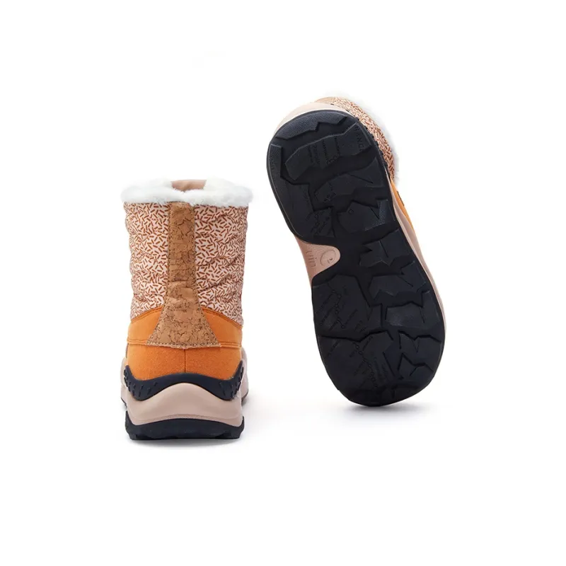 U.IN Plants & Flowers Snow Boots Women's Purple/Dark Gray/Orange-19