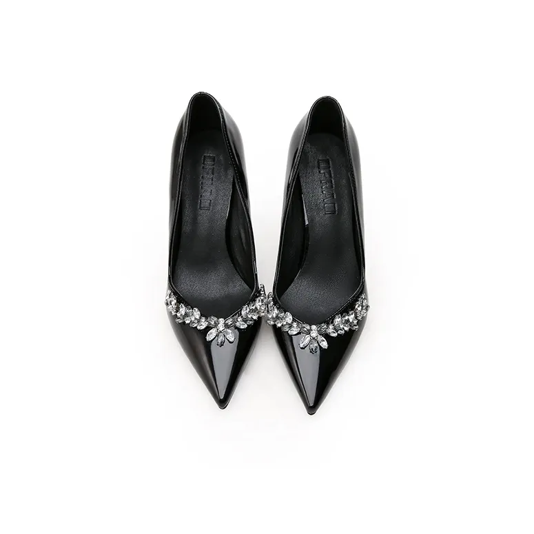 BANWEIDIYA Slim Heel High Heels Women's-3