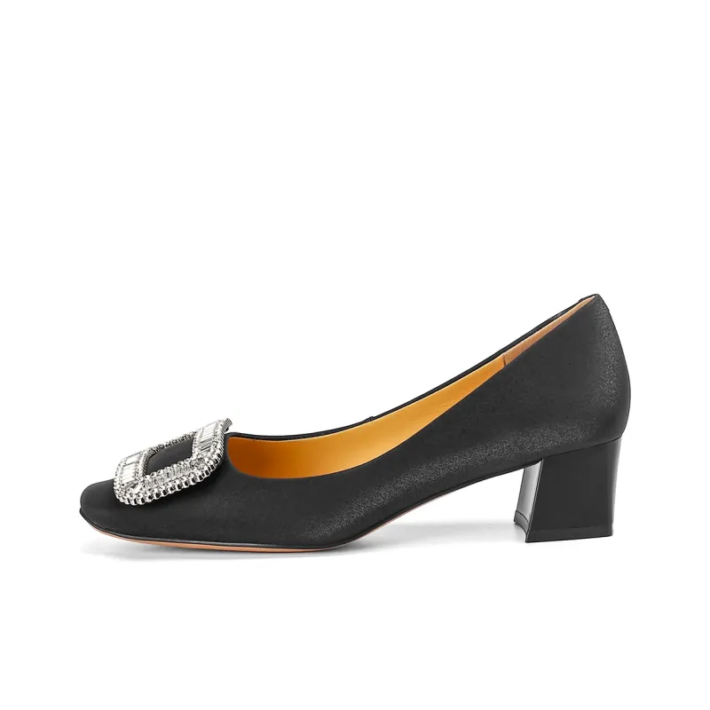 VEDULLAR Chunky Heel High Heels 4.5cm Women's-0
