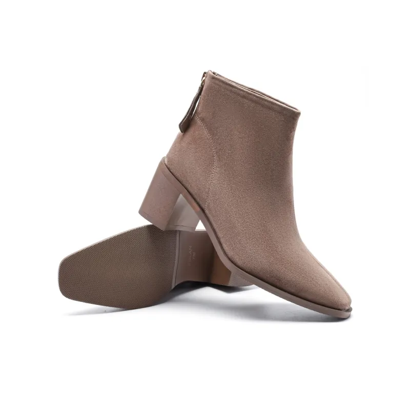 EBLAN Ankle Boots Women's Khaki-4