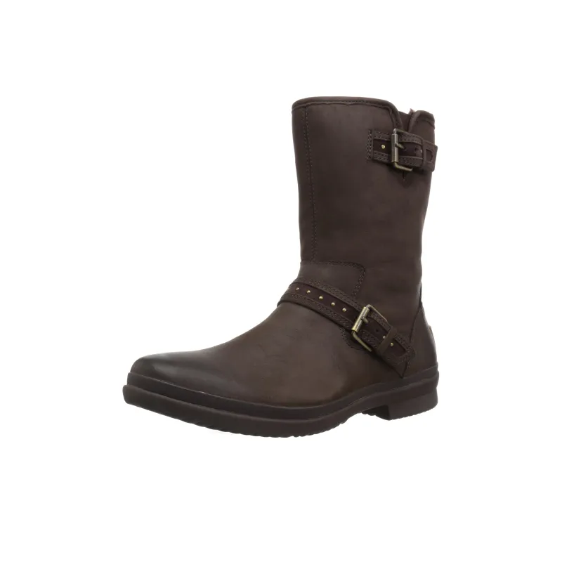 UGG Ankle Boots Women's Dark Brown-2