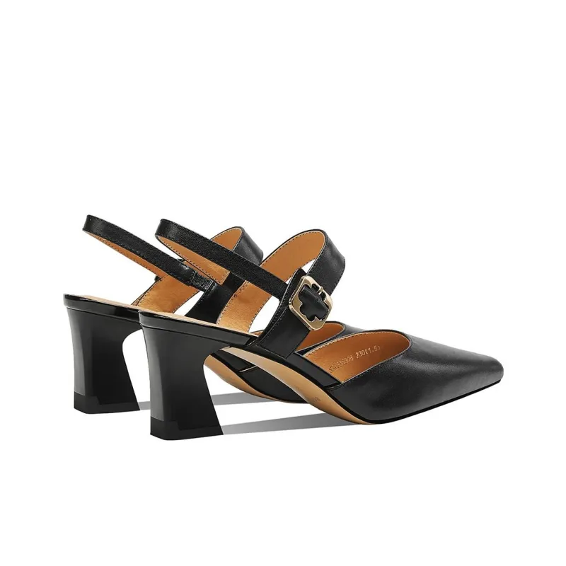 BOSSSUNWEN Spool Heel High Heels 6cm Women's-8