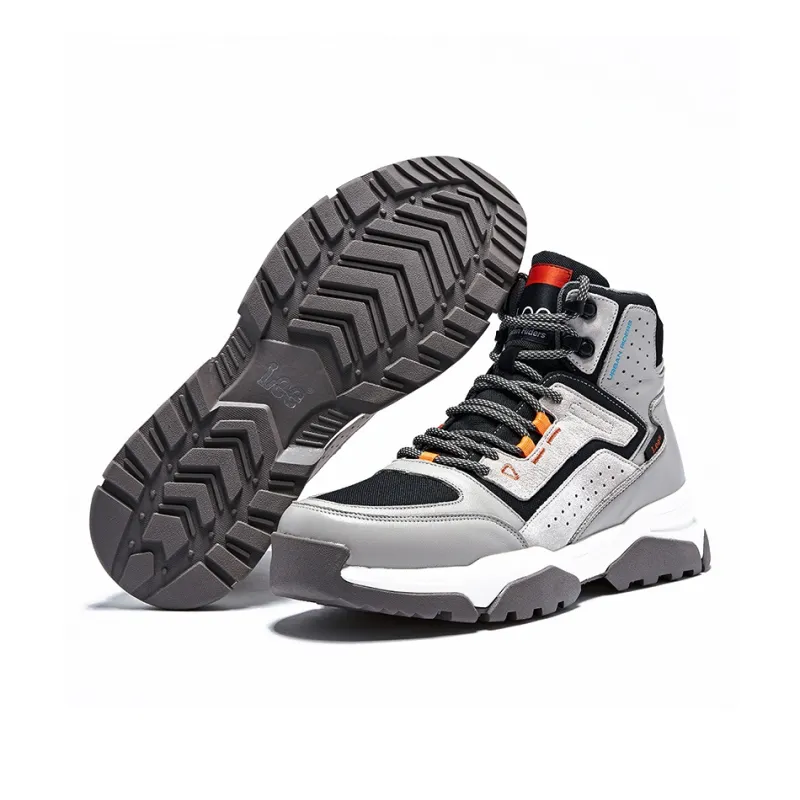 Lee Ankle Boots Men Light Gray/Silver Blue/Black-13