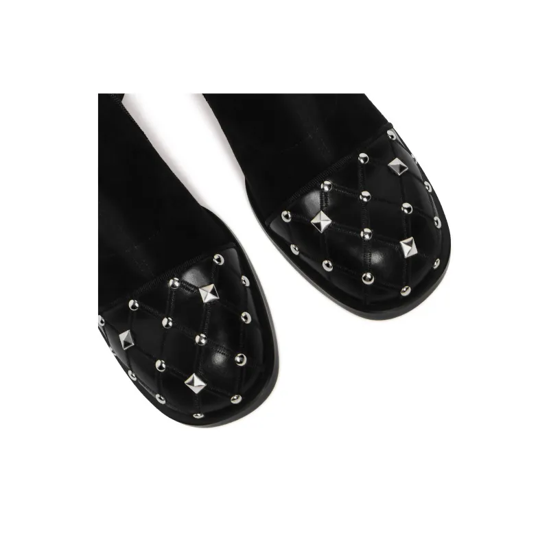 CAMEIDO Ankle Boots 6cm Women's Black-6